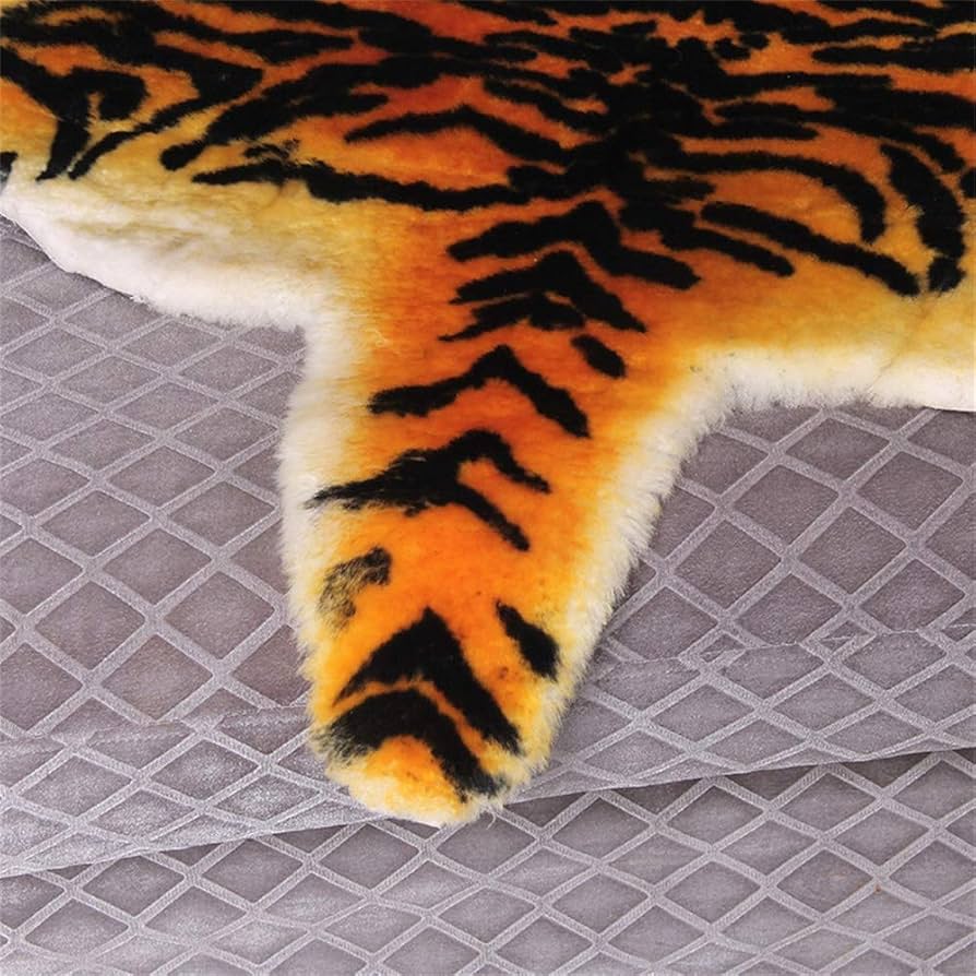 Amazon.com: Tiger Area Rug Chic Style Tiger Leopard Printed